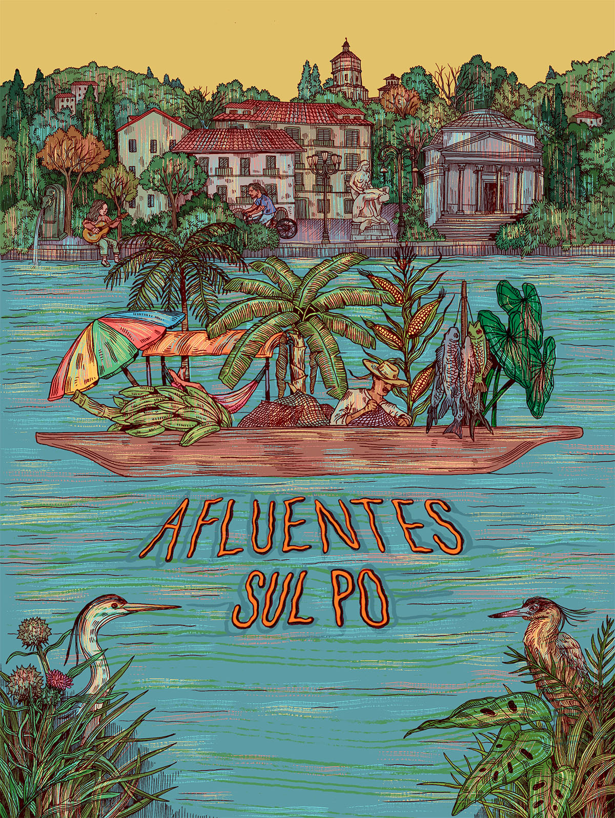Afluentes sul Po: Soma turns Turin into an urban art route