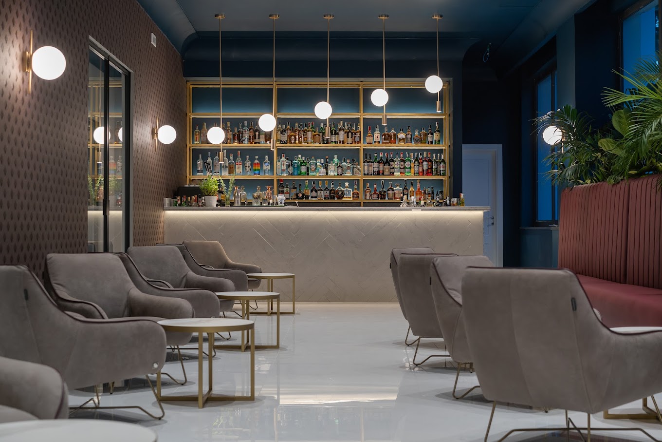 Angelina Lobby & Terrace Bar – Eleganza vista Golfo di Napoli