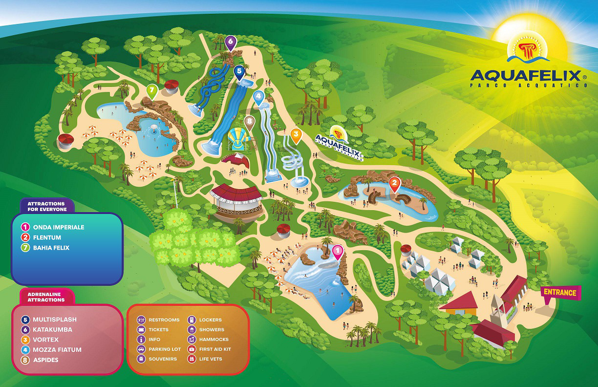 Aquafelix: l’estate in versione acquatica alle porte di Roma