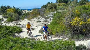 Bicigrill nel Parco Naturale di Gallipoli: sosta attrezzata per