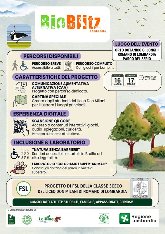 BioBlitz 2026 al Parco regionale del Serio: weekend di escursioni e