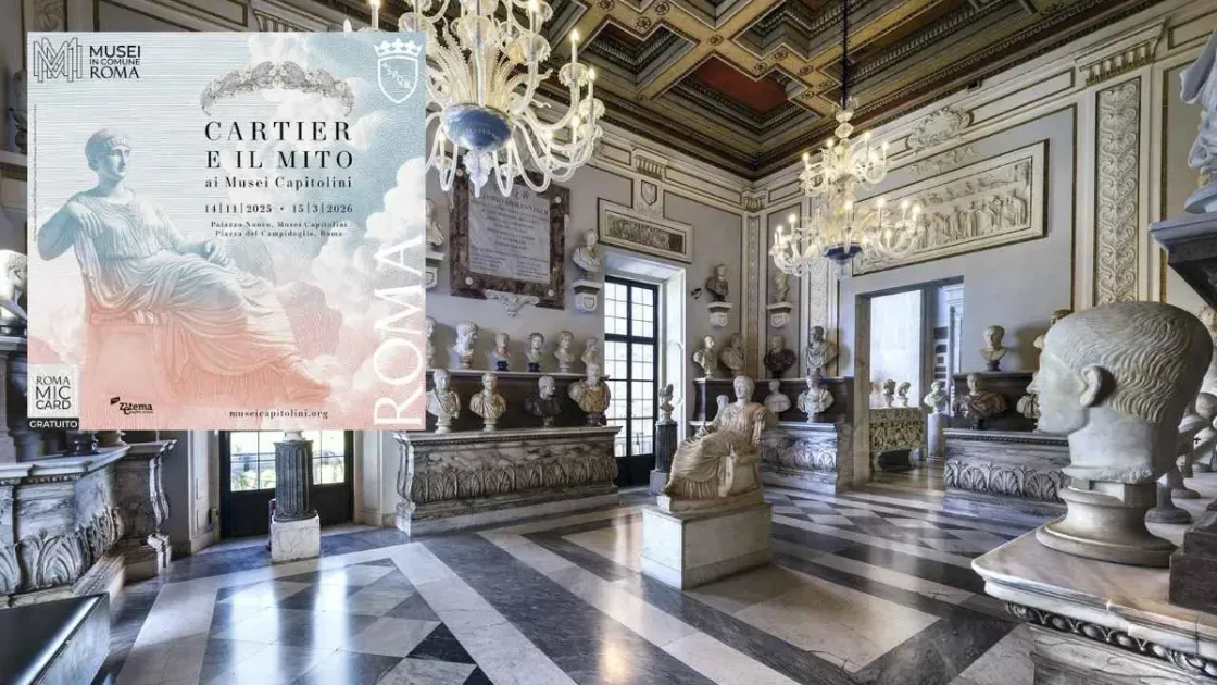 Cartier e il mito ai Musei Capitolini: visite aperte fino al 15 marzo a Palazzo Nuovo