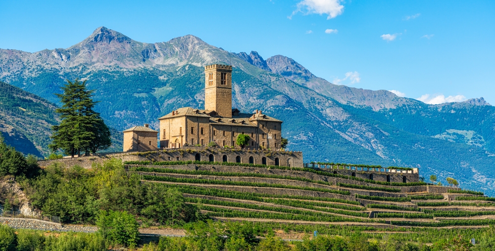 Castello di Sarre – la residenza di caccia della famiglia reale