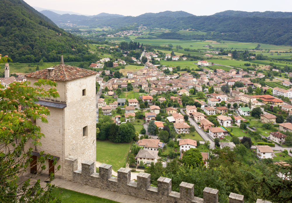 Cison di Valmarino, il borgo disboscato dai monaci cistercensi
