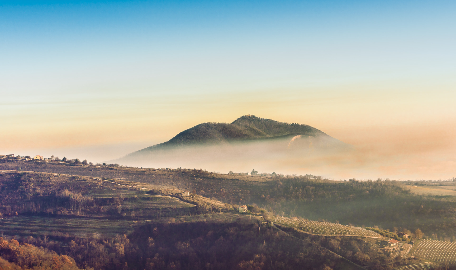 Colli Euganei: colline di vulcani e vigneti nel cuore del Veneto