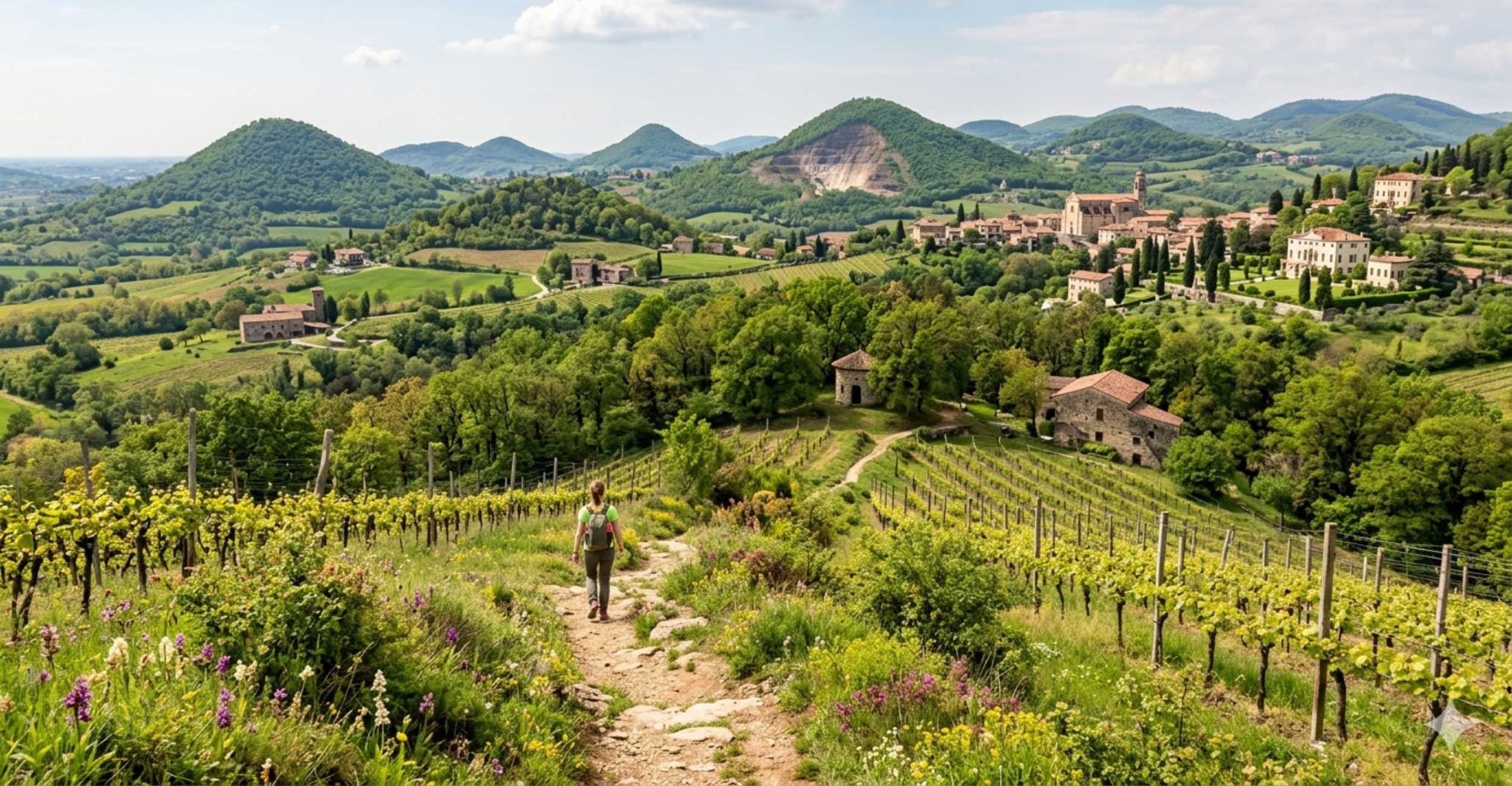 Colli Euganei in primavera: 3 passeggiate facili e panoramiche