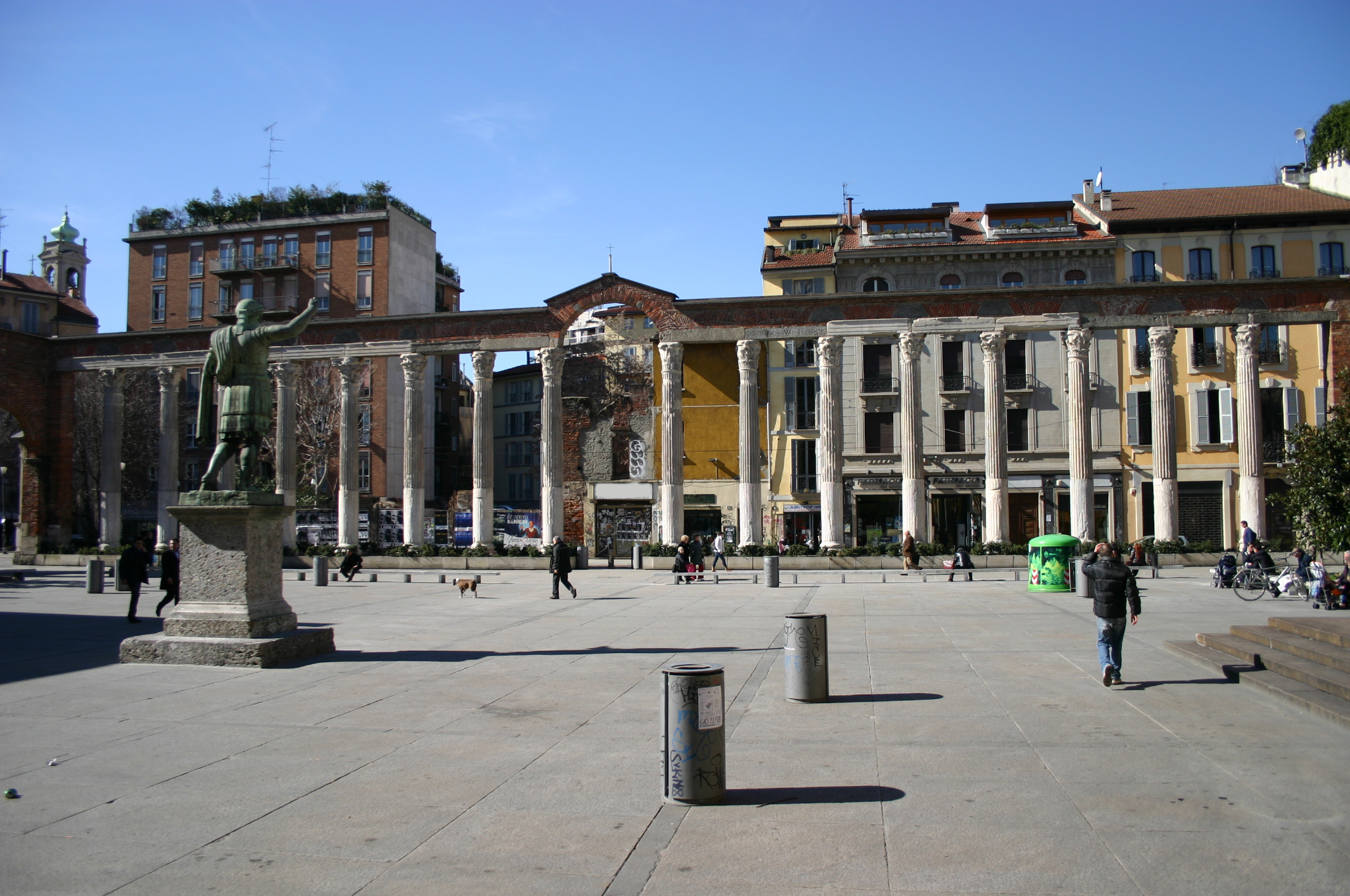 Colonne di San Lorenzo – uno dei monumenti più affascinanti di Milano