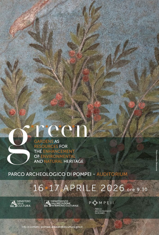 Convegno G.R.E.E.N. a Pompei: il verde come risorsa per i siti