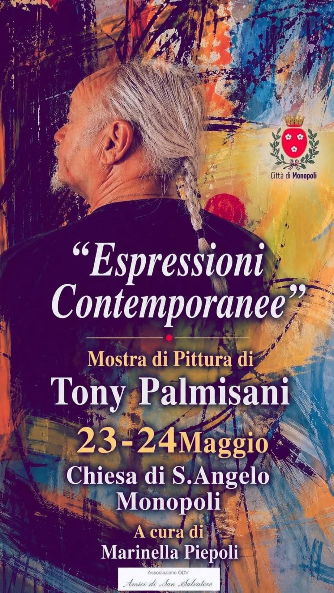 Espressioni contemporanee: a Monopoli la mostra di Tony Palmisani
