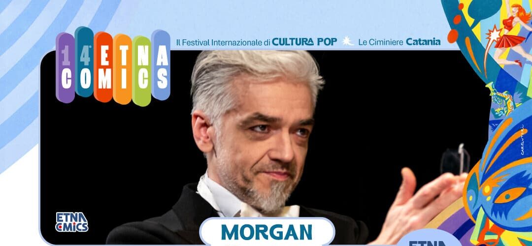 Etna Comics 2026: Morgan ospite a Catania nel ricordo di Pippo Baudo