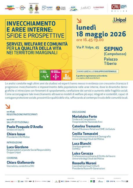 Molise events — 18 May 2026: exhibitions, conferences and local