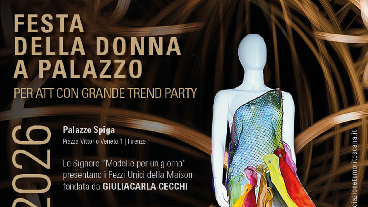 Festa della Donna a Palazzo Spiga: sfilata solidale per il nuovo Centro di Riabilitazione Oncologica