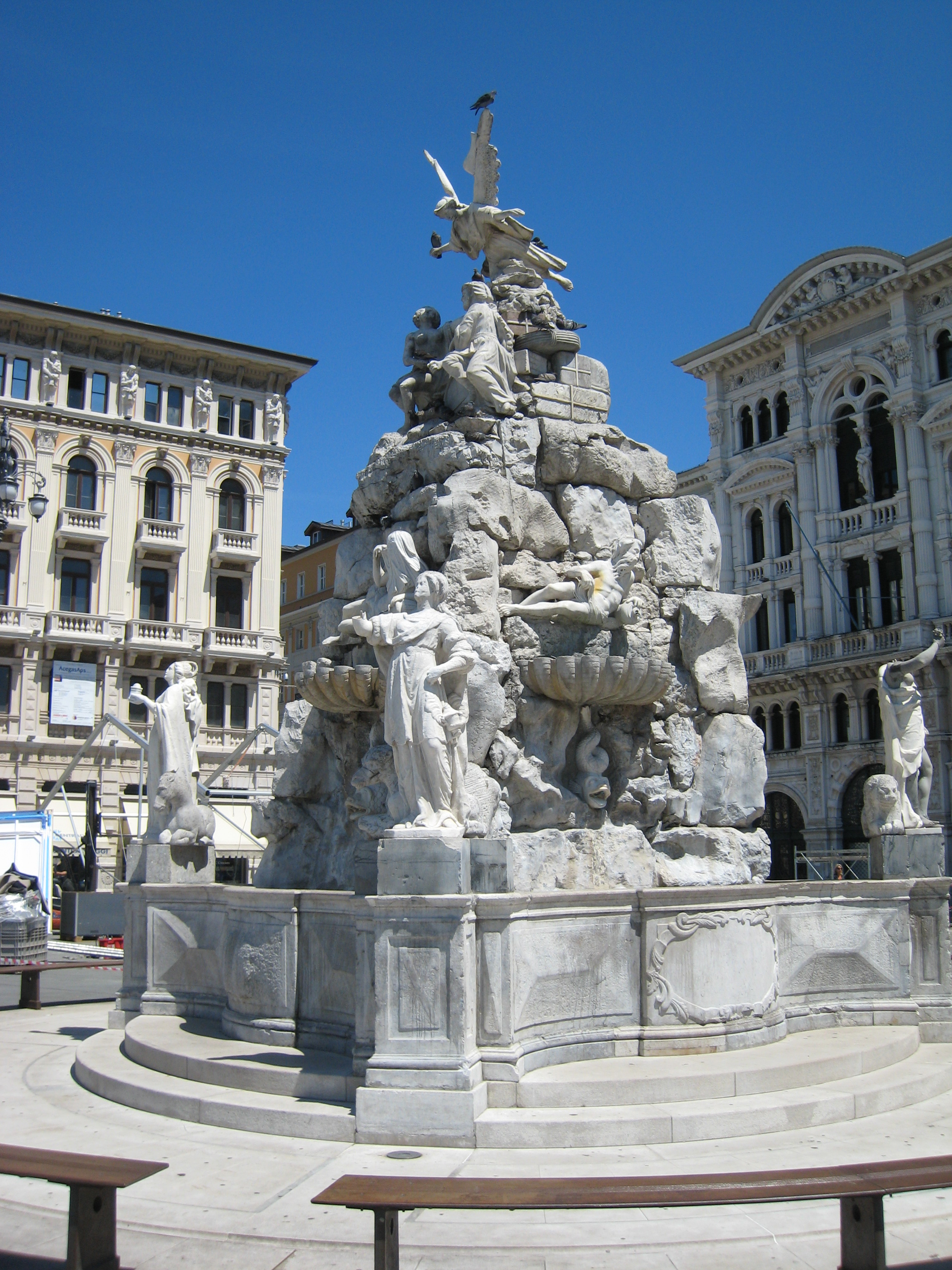 Fontana dei Quattro Continenti – un simbolo allegorico della Trieste imperiale