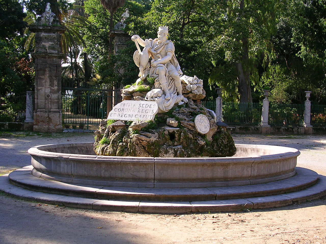 Fontana del Genio – opera d’arte affascinante al centro di Palermo