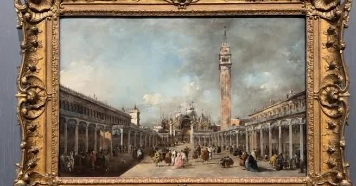 I Guardi dalla collezione Gulbenkian in mostra a Ca' Rezzonico a Venezia