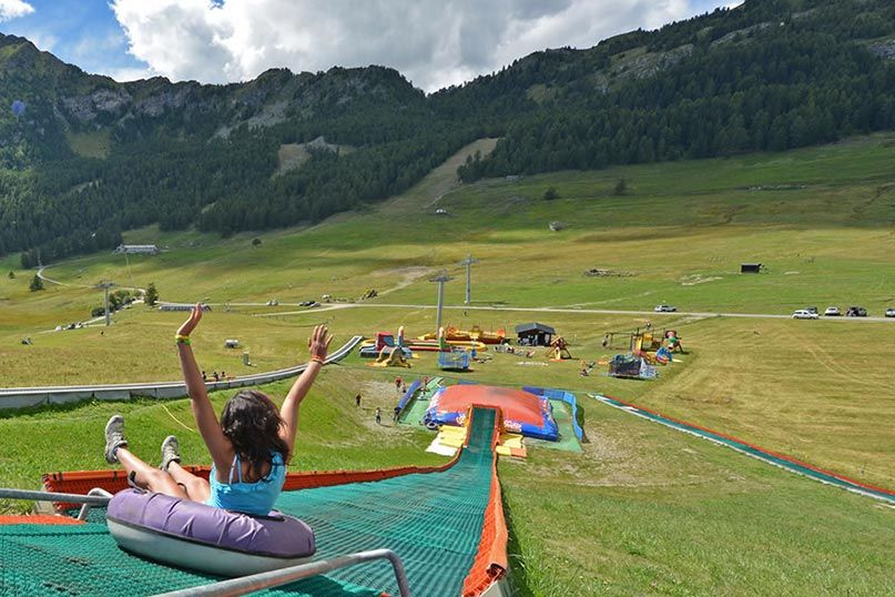 Il Summer Park Torgnon nella Conca di Chantorné