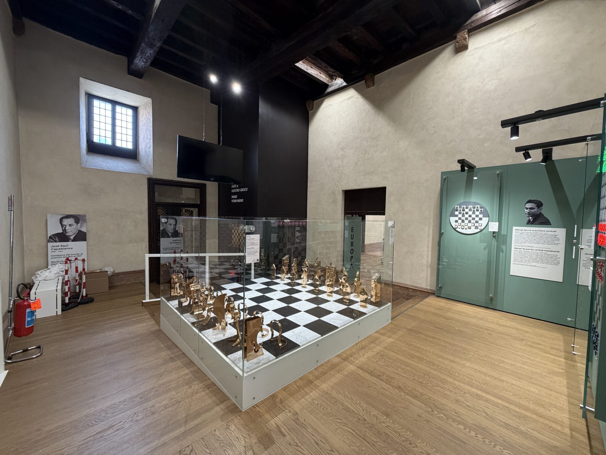 Inaugurazione a Marostica del Museo Internazionale degli Scacchi