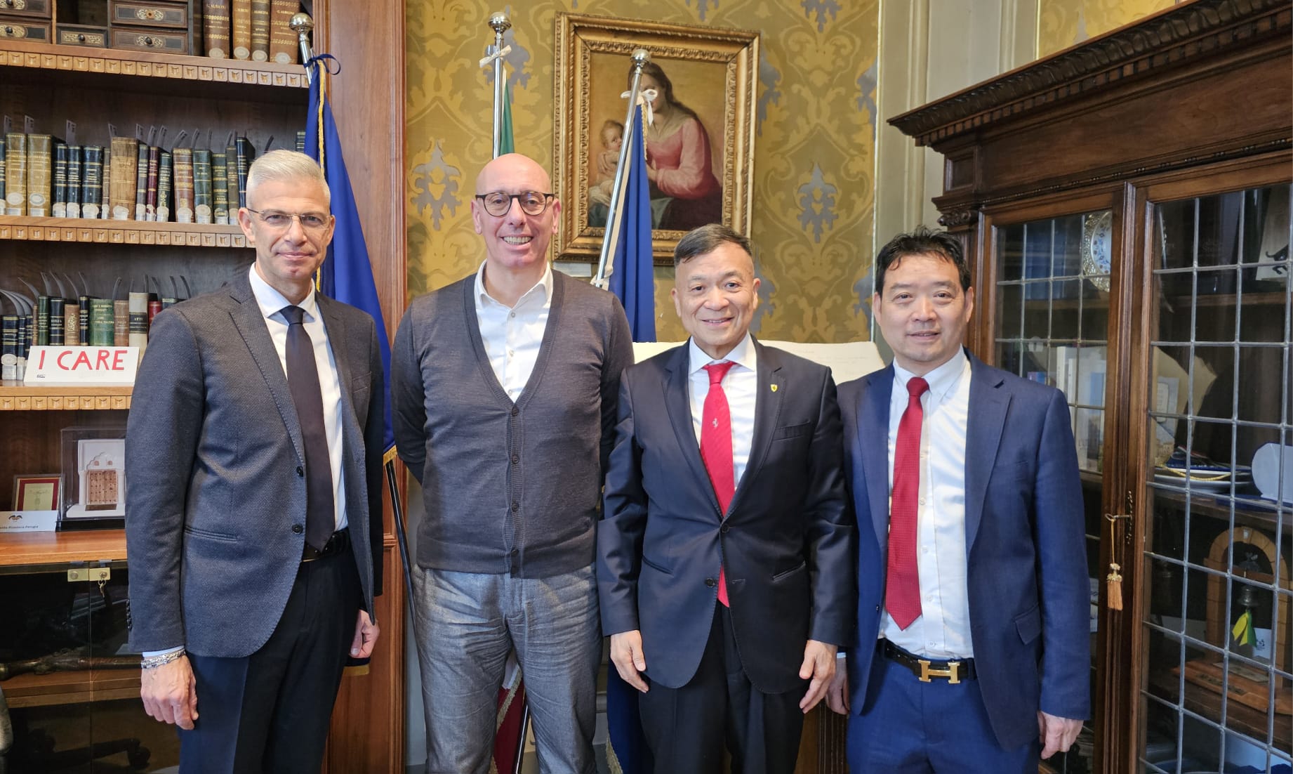Italia e Cina: incontro culturale al Palazzo della Provincia di Perugia