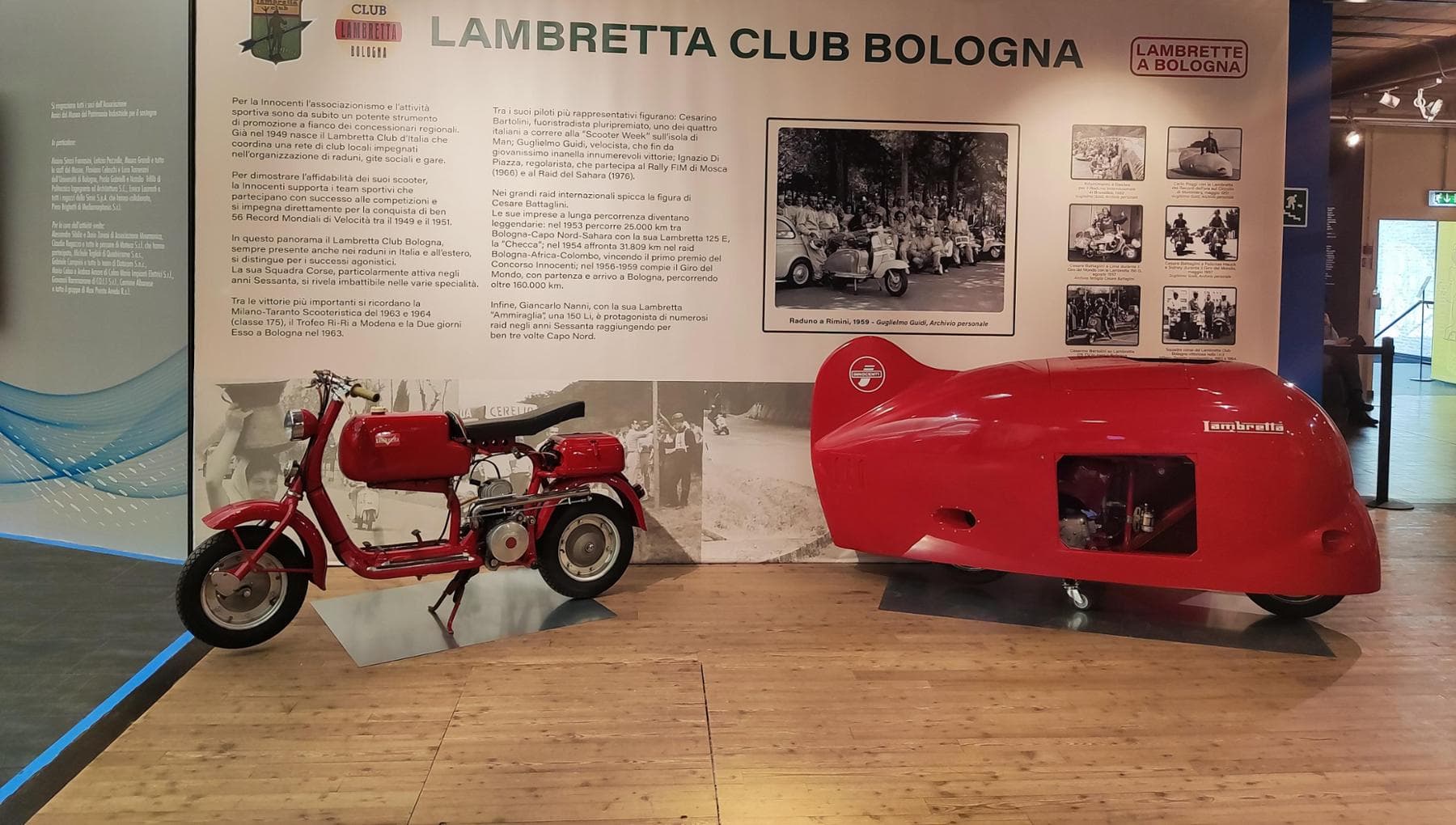 Lambrette a Bologna: la mostra al Museo del Patrimonio Industriale