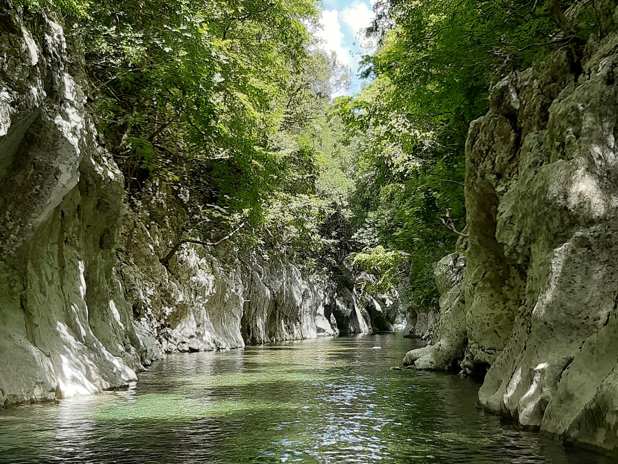 Le Gole del Calore: il canyon nascosto del Cilento