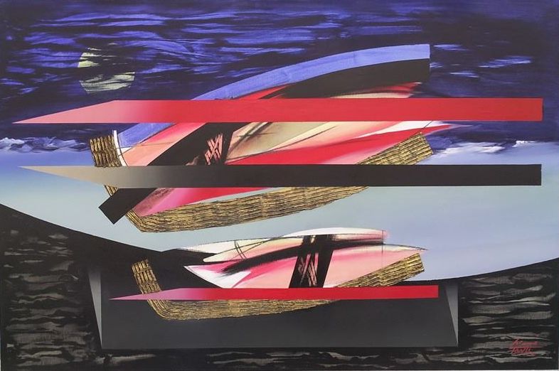 Lino Tardia exhibition at Galleria Angelica in Rome