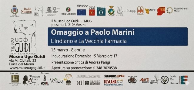 Omaggio a Paolo Marini: "L’Indiano e La Vecchia Farmacia" al Museo Ugo Guidi
