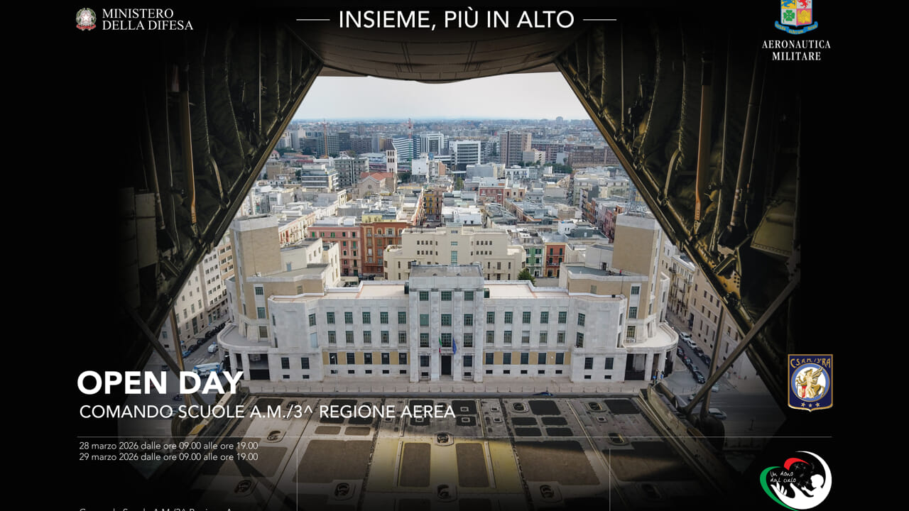 Open Day al Palazzo Storico del Comando Scuole dell'Aeronautica