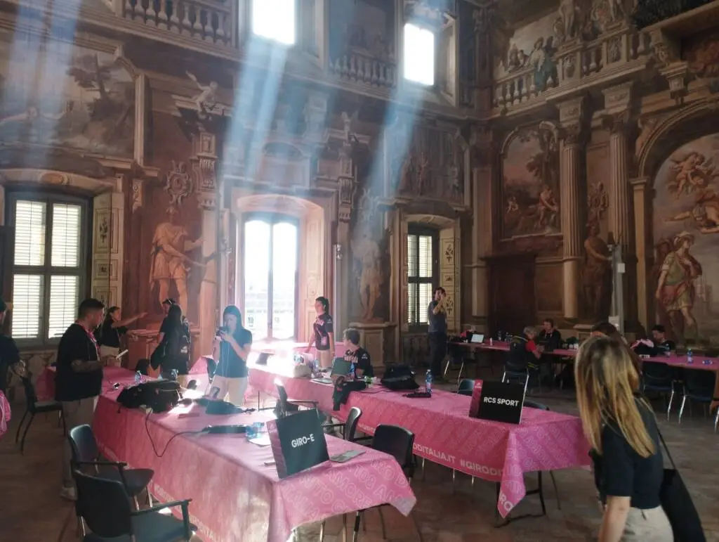 Palazzo Arese Borromeo a Cesano Maderno: Quartier Tappa del Giro