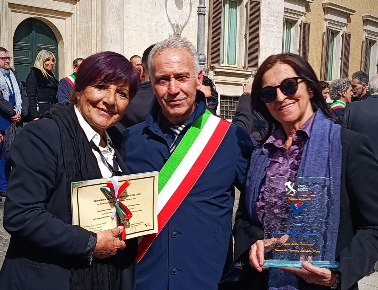 Palazzo Montecitorio: la Pro Loco di Villa San Sebastiano riceve il Marchio di Qualità