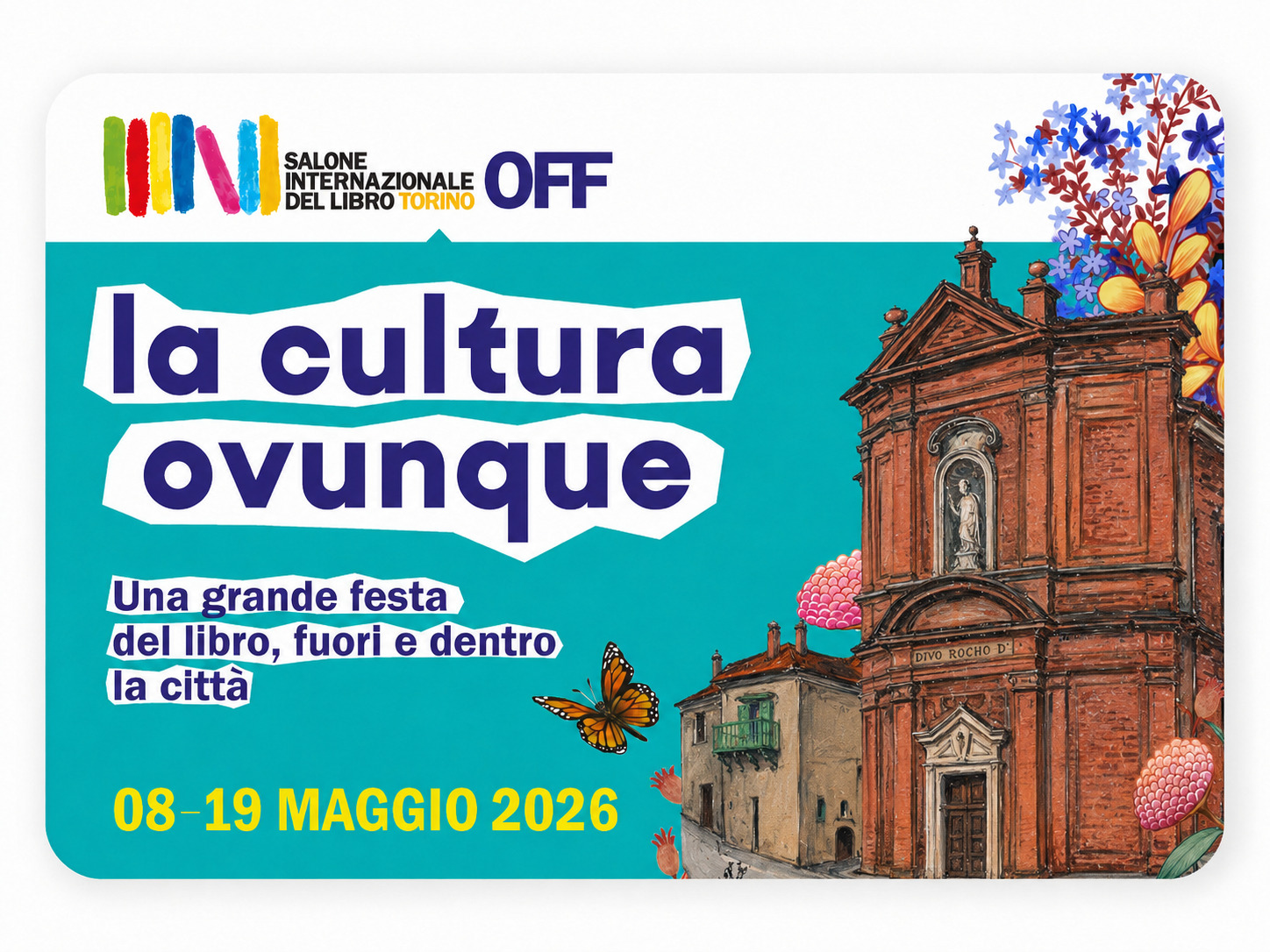 Pianezza protagonista del Salone del Libro OFF 2026: cultura diffusa in