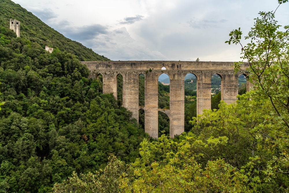 Ponte delle Torri – uno dei simboli rappresentativi di Spoleto