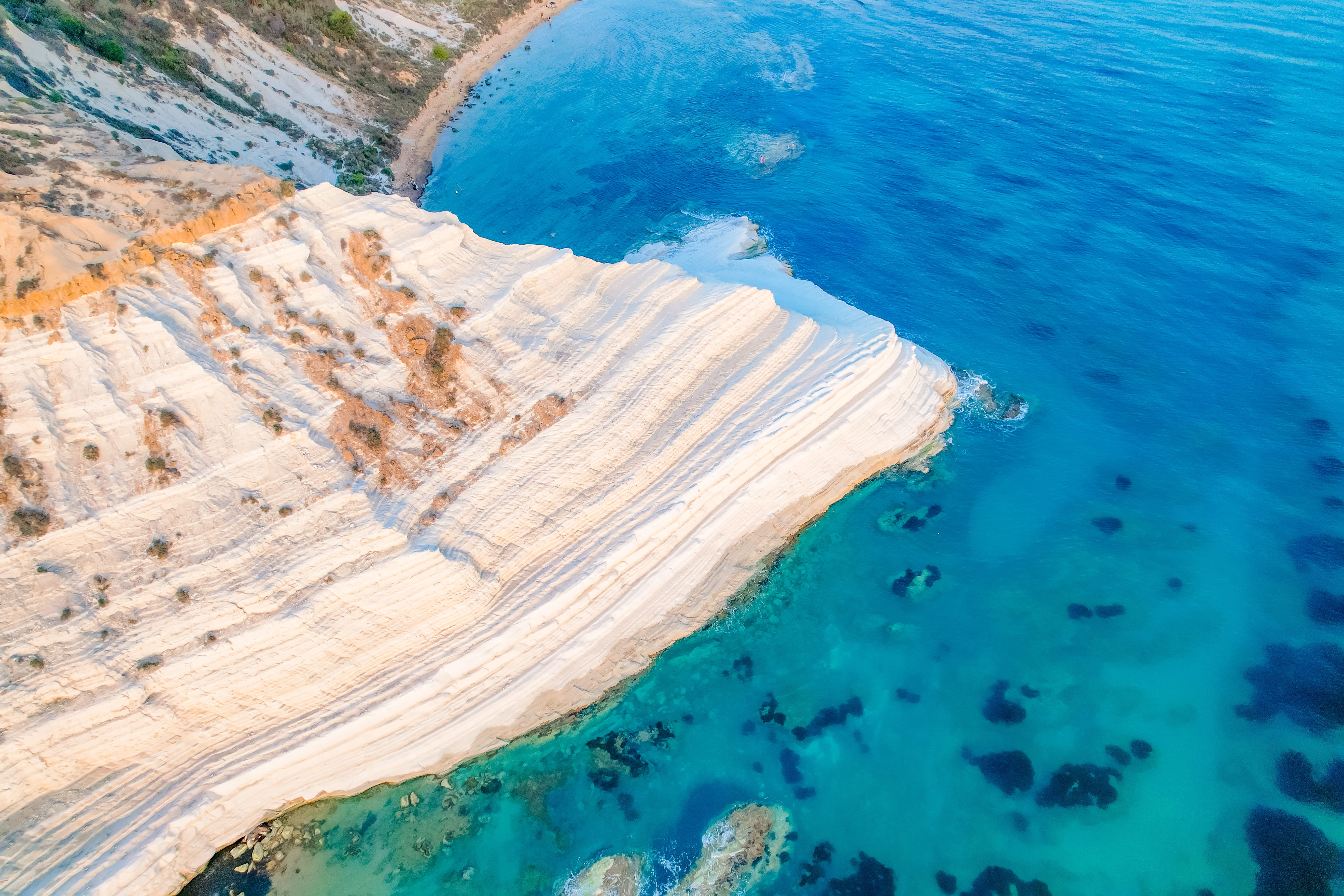 Scala dei Turchi: il bianco che incontra il blu