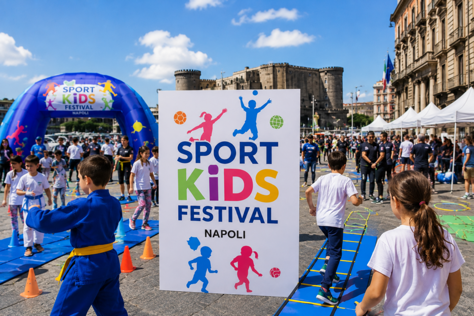 Sport Kids Festival Napoli 2026: giornata gratuita di sport e