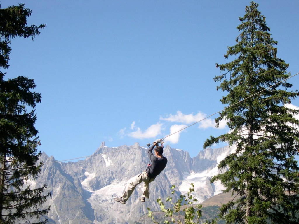 Tra le cime del divertimento: il Parco Avventura Mont Blanc