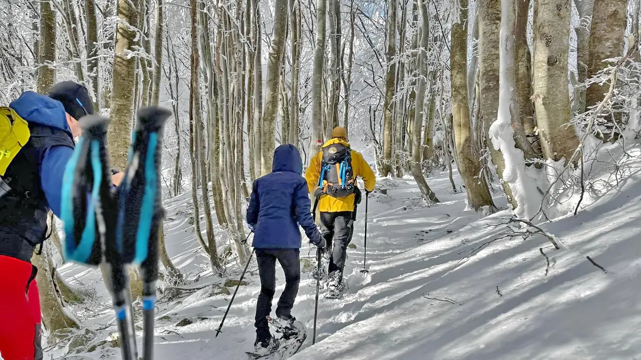 Tre sentieri bianchi in Abruzzo: tra natura e meraviglia
