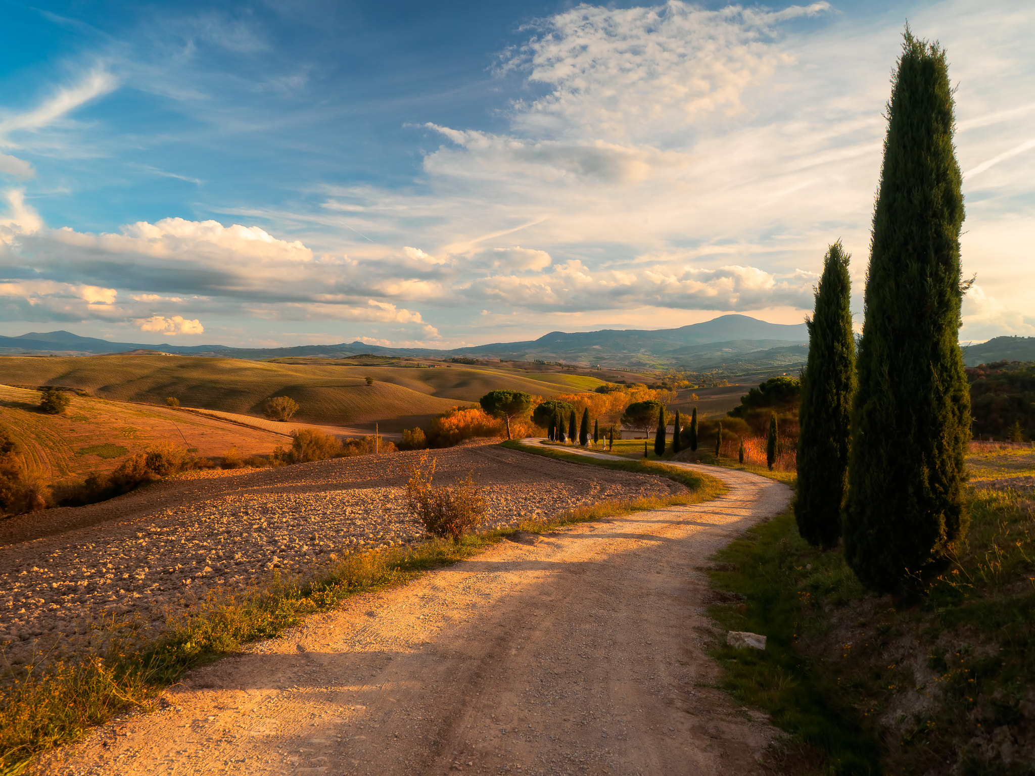 Un paesaggio che sembra un sogno: Val d’Orcia, un set a cielo aperto