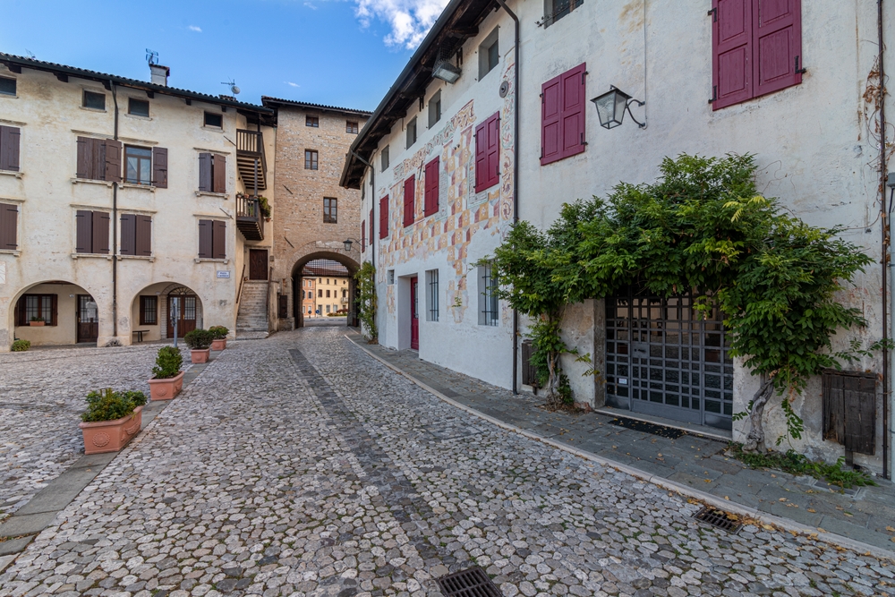 Valvasone, il borgo rurale d'epoca medievale