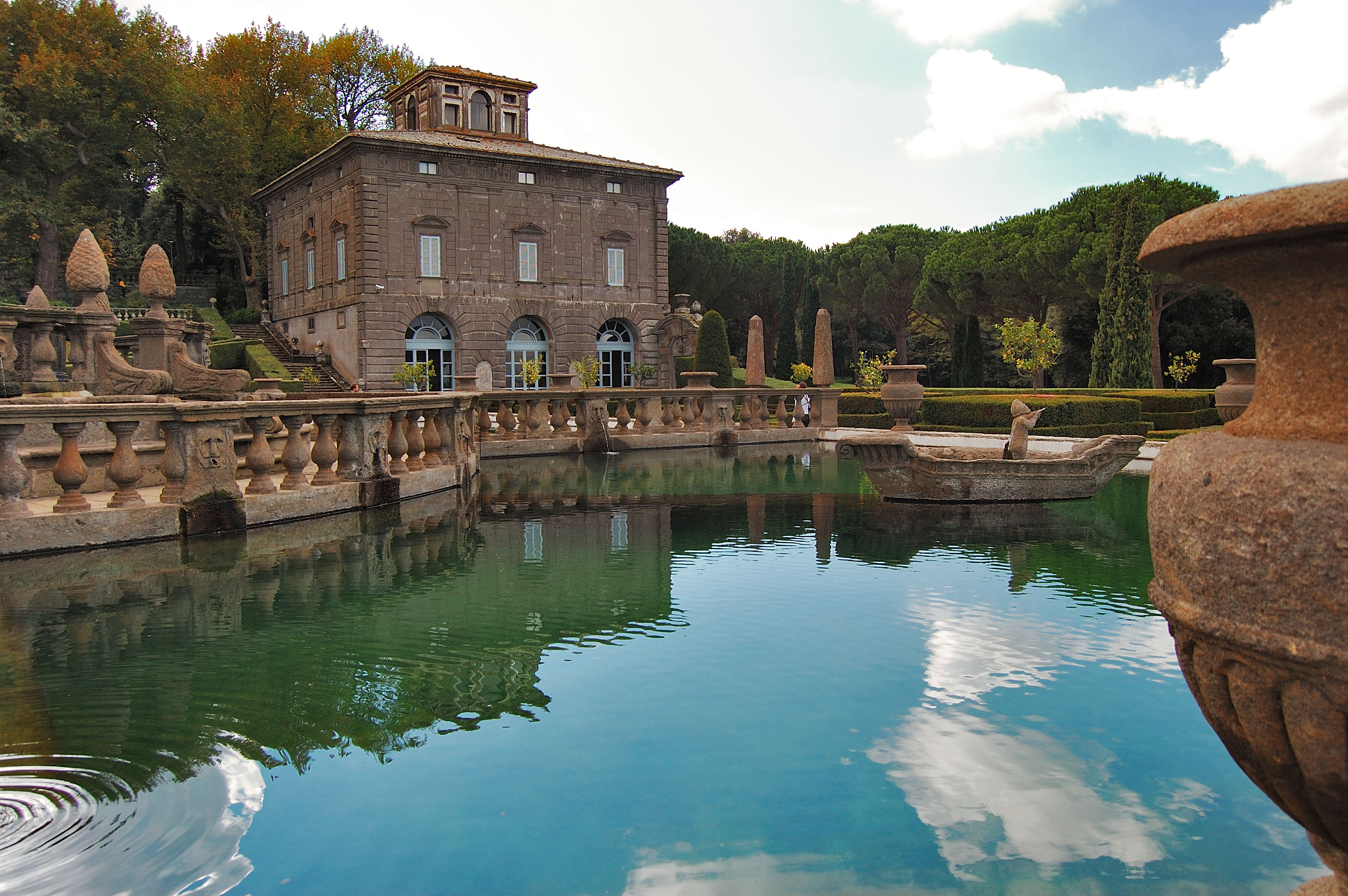 Villa Lante – un edificio tra architettura e acqua