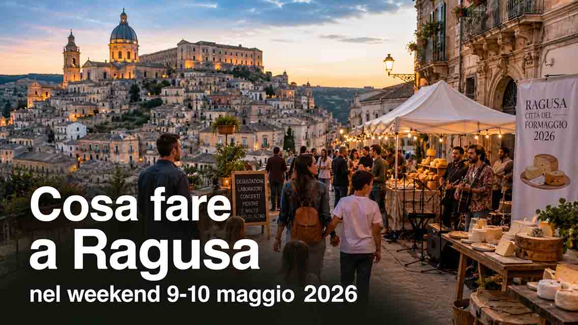 Weekend a Ragusa (9-10 maggio 2026): attività family-friendly