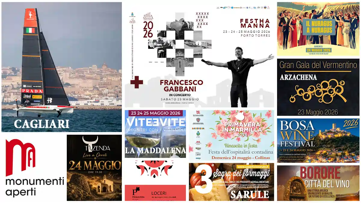 Weekend in Sardegna: eventi, sagre e festival da non perdere (22-24
